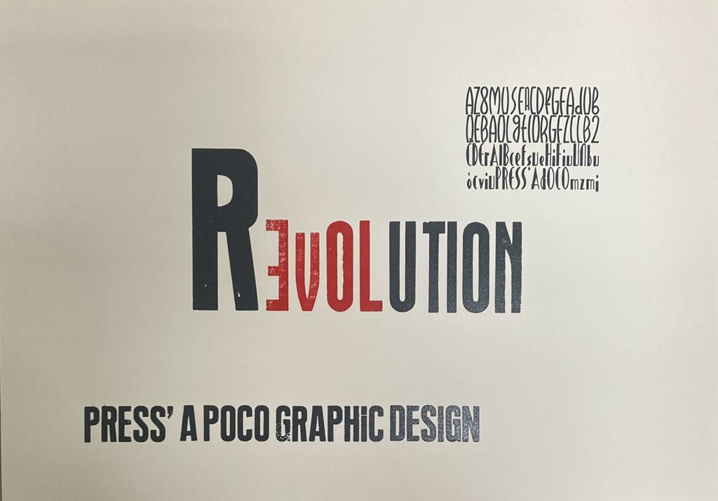 Press’a poco graphic design